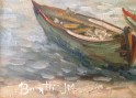 Óleo original sobre Lienzo pintado y firmado por Brigitti J.M.